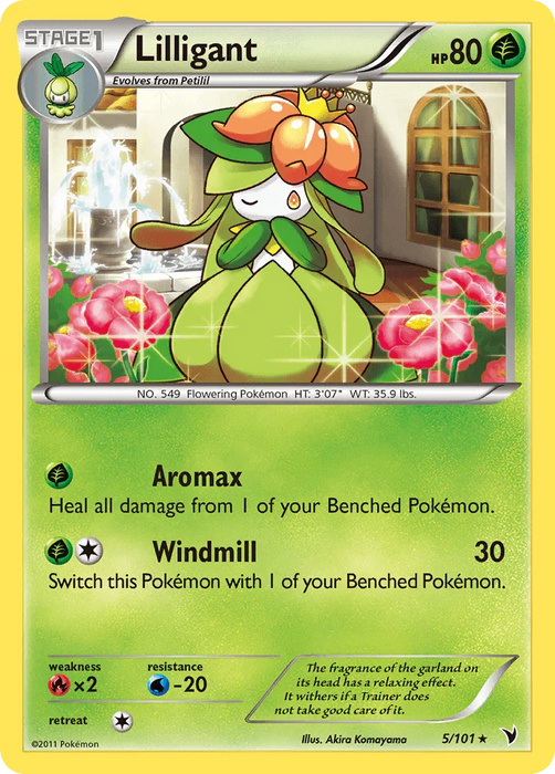 Lilligant (5/101) [Black & White: Noble Victories] - for just $0.80! 