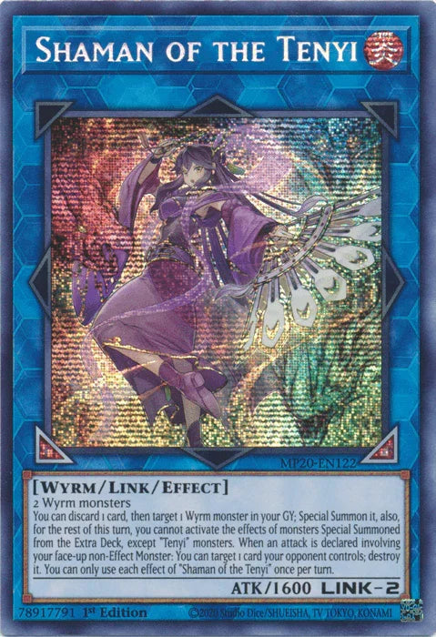 Shaman of the Tenyi [MP20-EN122] Prismatic Secret Rare - for just $0.50! 