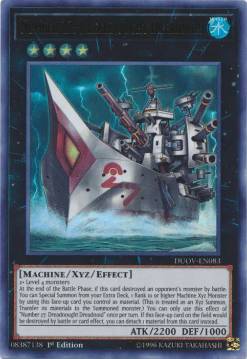 Number 27: Dreadnought Dreadnoid [DUOV-EN083] Ultra Rare - for just $0.10! 