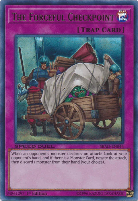 The Forceful Checkpoint [SBAD-EN045] Ultra Rare - for just $0.25! 