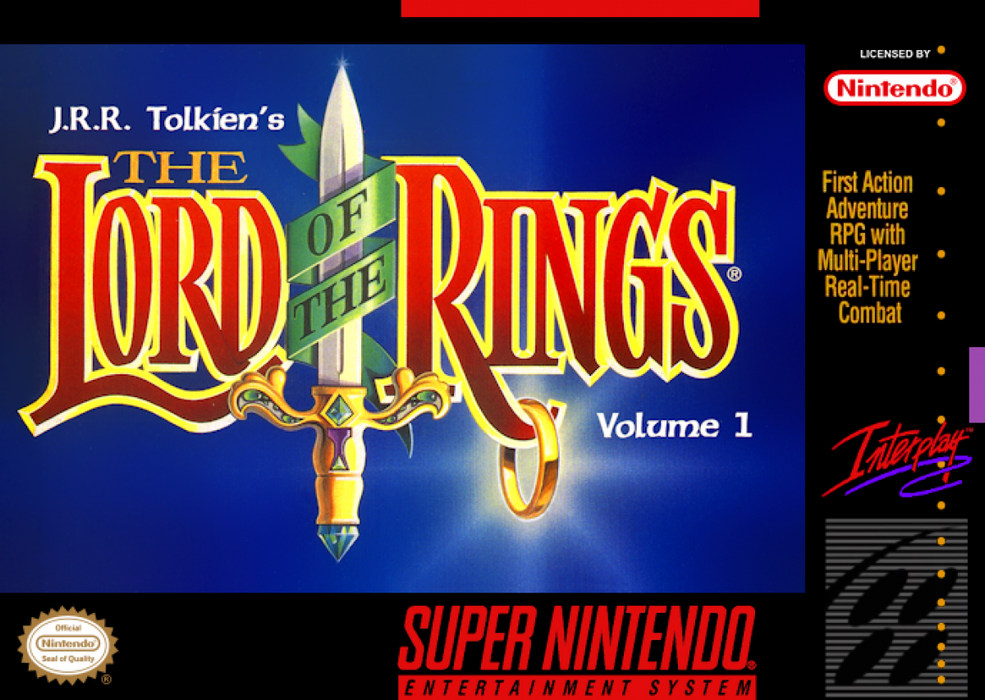 Lord of the Rings – Super Nintendo Entertainment System (SNES) - for just $18.99! 
