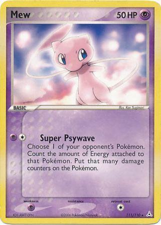 Mew (111/110) (Non Holo DVD Promo) [EX: Holon Phantoms] - for just $14.35! 