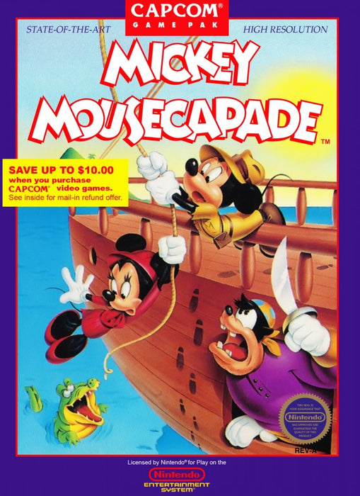 Mickey Mousecapade – Nintendo Entertainment System (NES) - for just $9.99! 