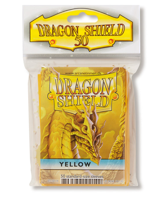 Dragon Shield: Standard 50ct Sleeves - Yellow (Classic) - Just $0! Shop now at Retro Gaming of Denver