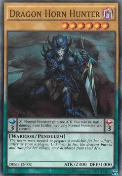 Dragon Horn Hunter [DEM3-EN002] Common - for just $4! 