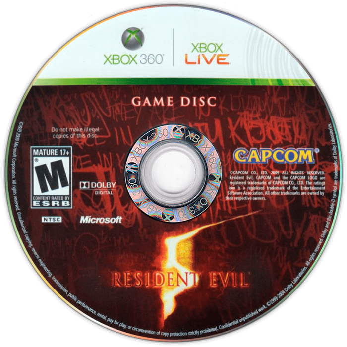 Resident Evil 5 – Xbox 360 (X360) - for just $6.99! 