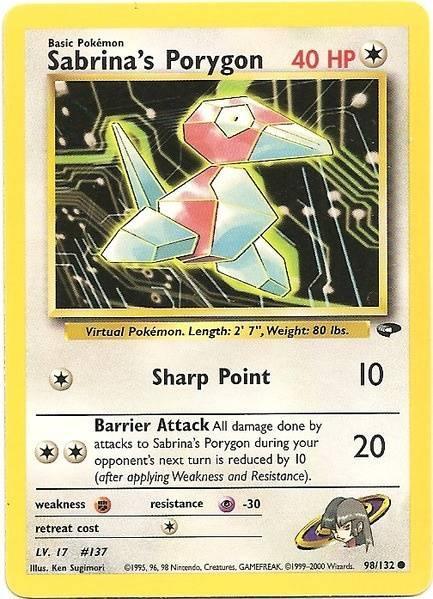 Sabrina's Porygon (98/132) [Gym Challenge Unlimited] - for just $0.90! 