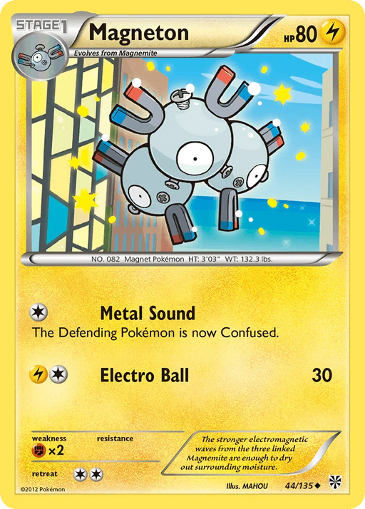 Magneton (44/135) [Black & White: Plasma Storm] - for just $0.15! 