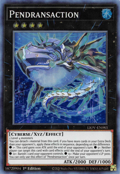 Pendransaction [LIOV-EN083] Super Rare - for just $0.10! 