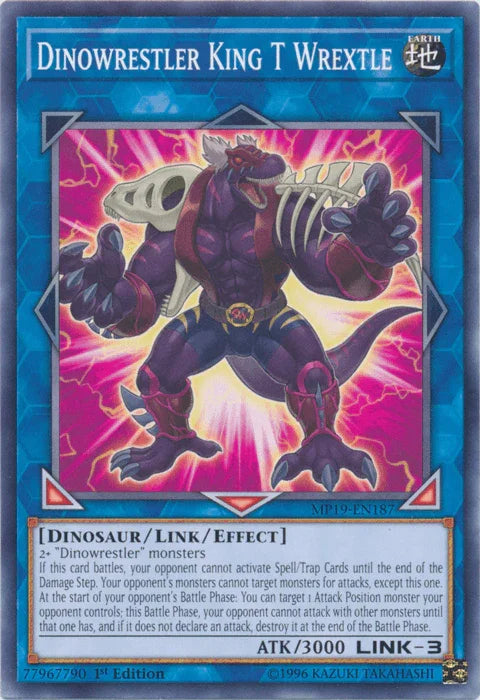 Dinowrestler King T Wrextle [MP19-EN187] Common - for just $0.10! 