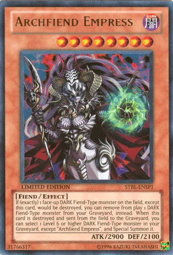Archfiend Empress [STBL-ENSP1] Ultra Rare - for just $0.30! 