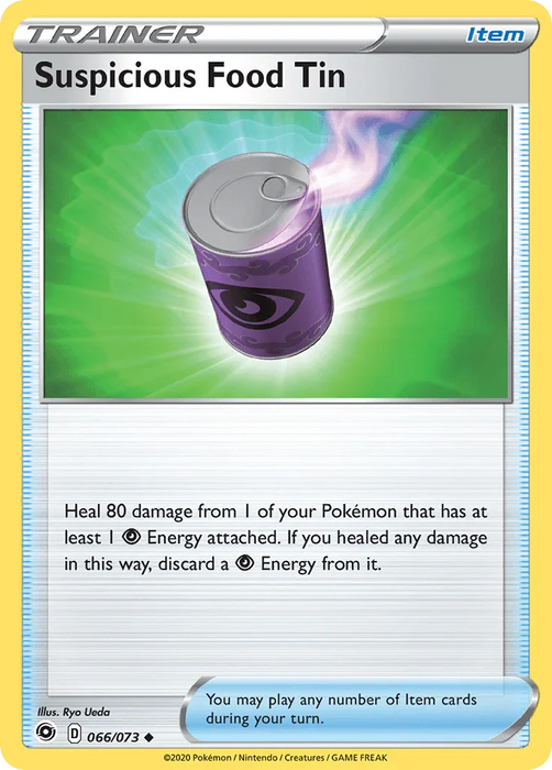 Suspicious Food Tin (066/073) [Sword & Shield: Champion's Path] - for just $0.10! 