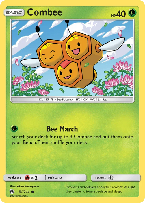 Combee (31/214) [Sun & Moon: Lost Thunder] - for just $0.10! 