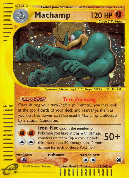 Machamp (16/165) [Expedition: Base Set] - for just $30.15! 