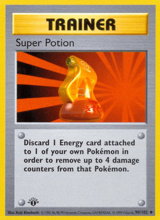 Super Potion (90/102) (Shadowless) [Base Set 1st Edition] - for just $5.60! 