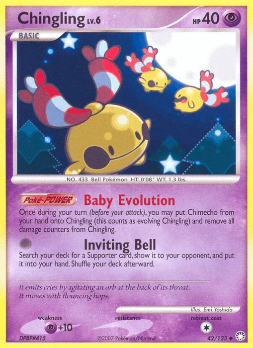 Chingling (42/123) [Diamond & Pearl: Mysterious Treasures] - for just $2.90! 