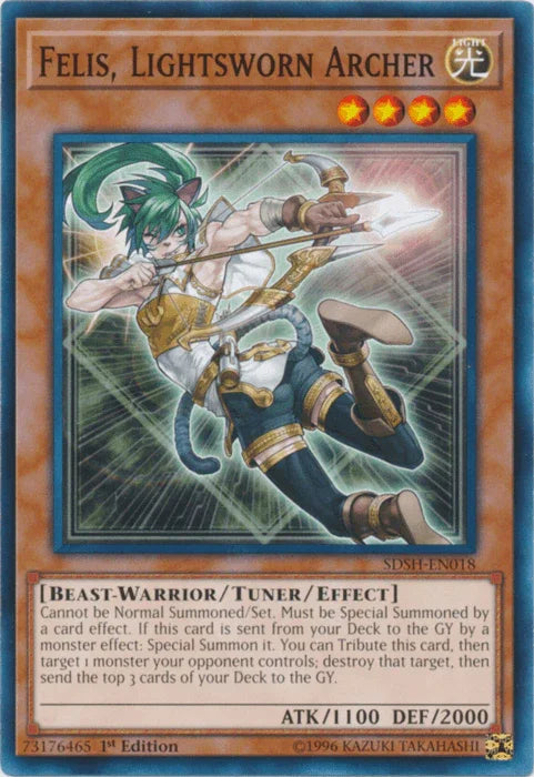 Felis, Lightsworn Archer [SDSH-EN018] Common - for just $0.10! 