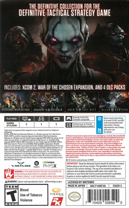 XCOM 2 Collection – Nintendo Switch (NS) - for just $19.99! 