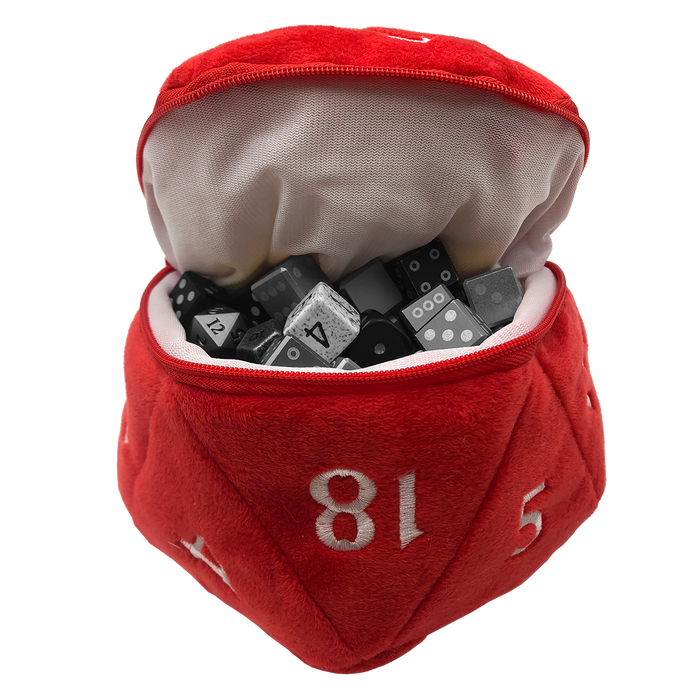 Ultra PRO: Dice Bag - Plush D20 (Red) - for just $0! 