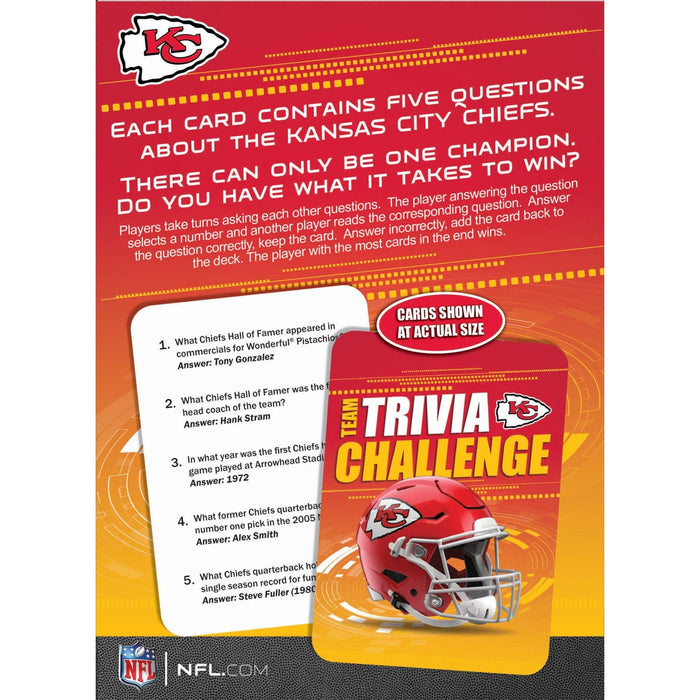 Kansas City Chiefs Trivia Challenge - for just $12.99! 