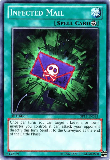 Infected Mail [SP13-EN033] Common - for just $0.10! 