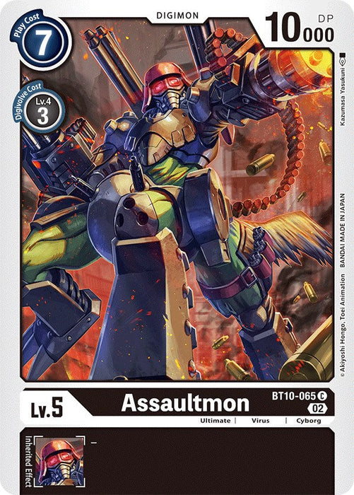 Assaultmon [BT10-065] [Xros Encounter] - Just $0.09! Shop now at Retro Gaming of Denver