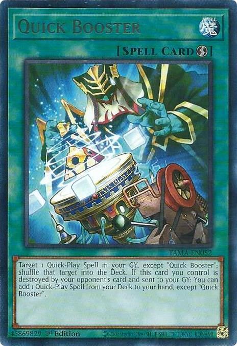 Quick Booster [TAMA-EN052] Rare - for just $0.10! 