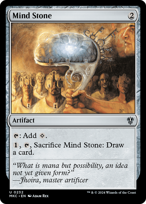 Mind Stone (MKC-232) - Murders at Karlov Manor Commander - for just $0.10! 