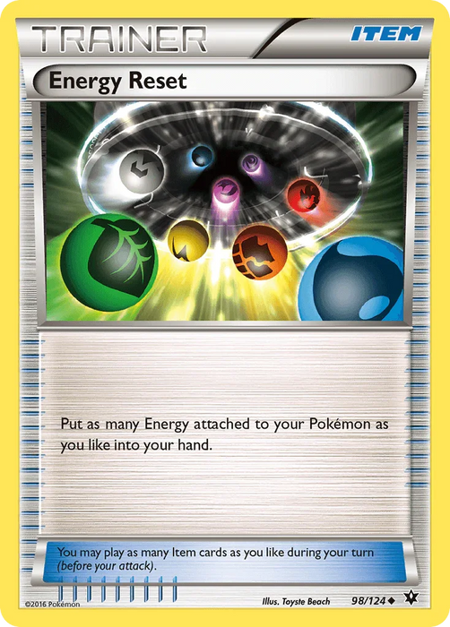 Energy Reset (98/124) [XY: Fates Collide] - for just $0.10! 