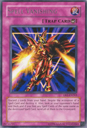 Spell Vanishing [DR1-EN263] Rare - for just $0.30! 