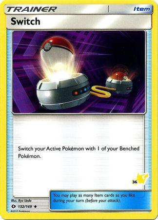 Switch (132/149) (Pikachu Stamp #36) [Battle Academy 2020] - for just $0.10! 