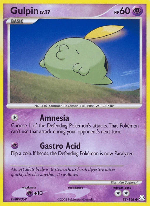 Gulpin (98/146) [Diamond & Pearl: Legends Awakened] - for just $0.20! 