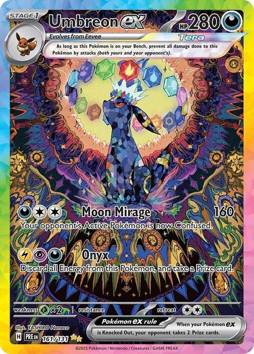Umbreon ex (161/131) [Scarlet & Violet: Prismatic Evolutions] - for just $580.95! 