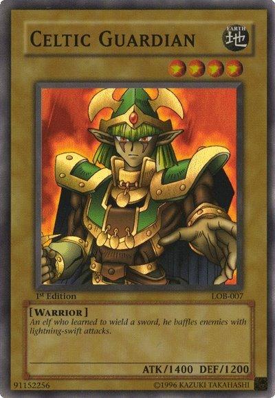 Celtic Guardian [LOB-007] Super Rare - for just $2.05! 