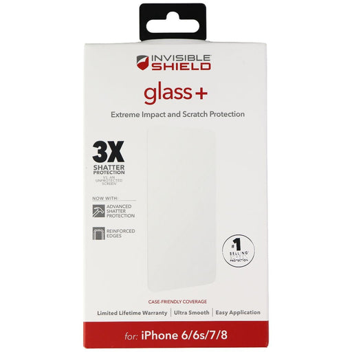 ZAGG Invisible Shield (Glass+) Protector for Apple iPhone 8/7/6s/6 - Clear - for just $12.11! 