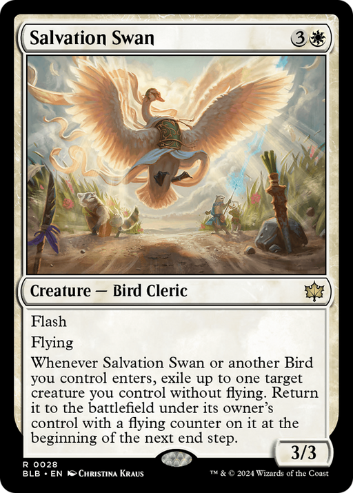 Salvation Swan (BLB-028) - Bloomburrow - for just $0.06! 