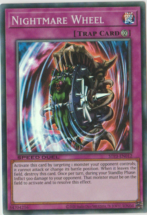 Nightmare Wheel [STP3-EN012] Super Rare - for just $1.15! 