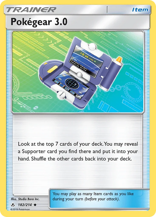 Pokegear 3.0 (182/214) [Sun & Moon: Unbroken Bonds] - for just $0.35! 