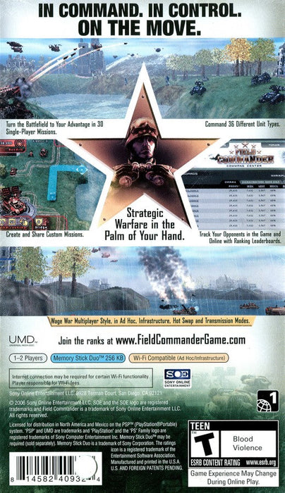 Field Commander – PlayStation Portable (PSP) - for just $6.99! 