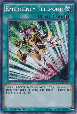 Emergency Teleport [LC5D-EN251] Secret Rare - for just $0.90! 