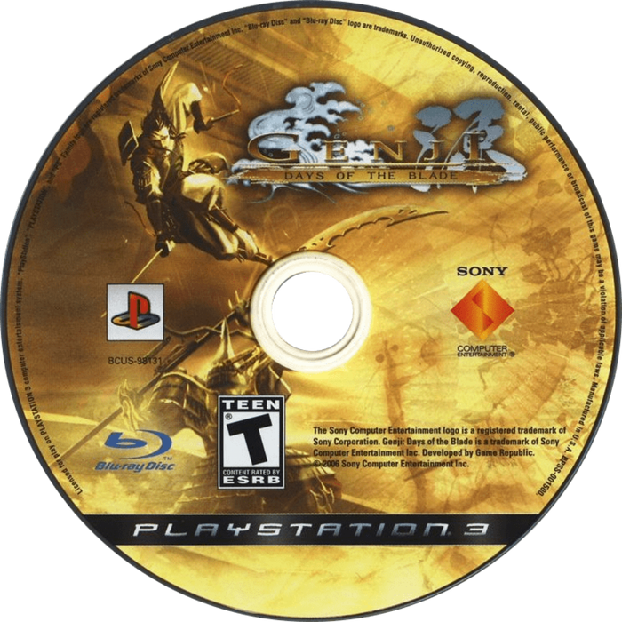 Genji: Days of the Blade — PlayStation 3 (PS3) - for just $7.99! 