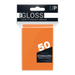 Ultra PRO: Standard 50ct Sleeves - PRO-Gloss (Orange) - Just $0! Shop now at Retro Gaming of Denver