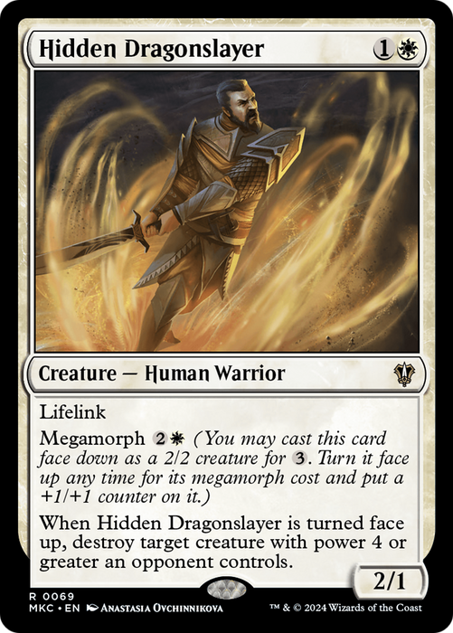 Hidden Dragonslayer (MKC-069) - Murders at Karlov Manor Commander - for just $0.05! 
