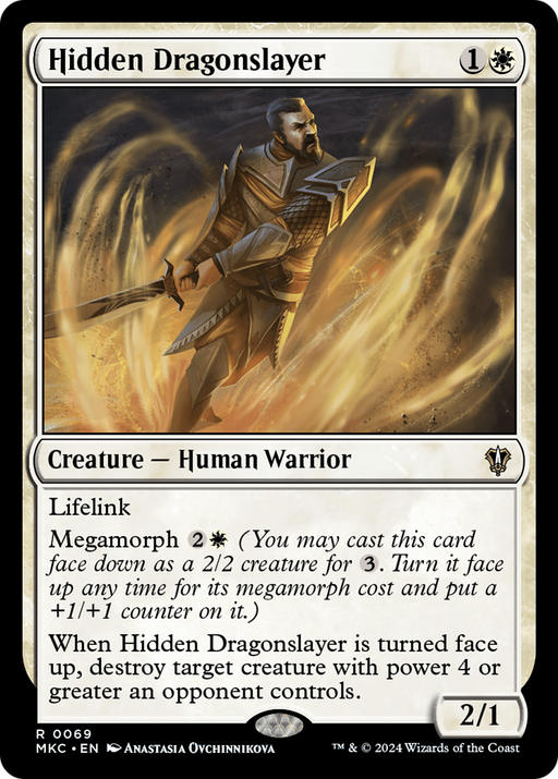 Hidden Dragonslayer (MKC-069) - Murders at Karlov Manor Commander - for just $0.05! 