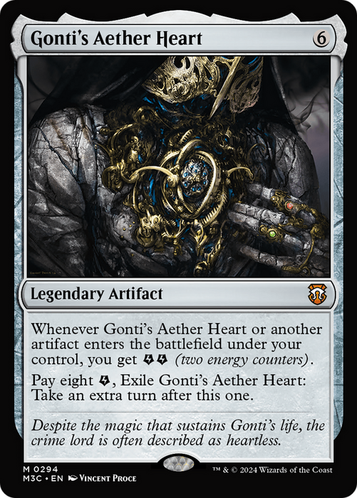 Gonti's Aether Heart (M3C-294) - Modern Horizons 3 Commander - for just $0.14! 