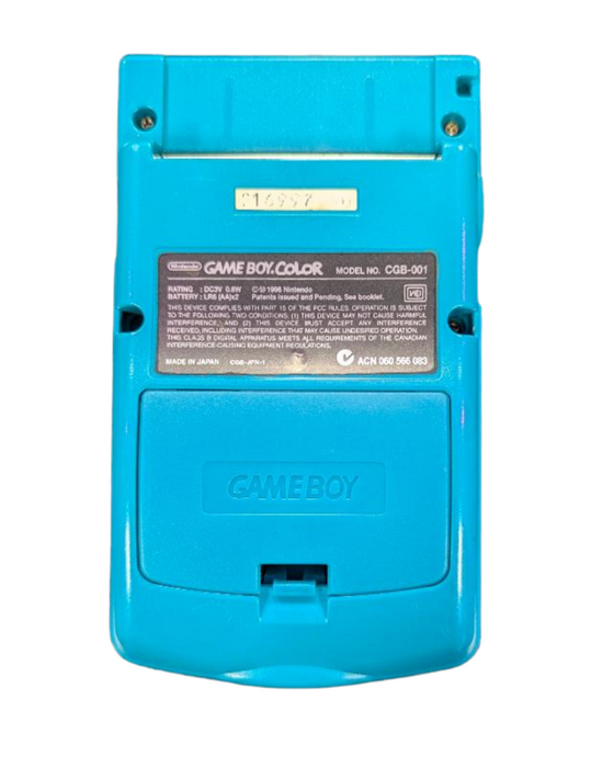 Game Boy Color (GBC) [Teal] – Scratch & Scuff - for just $94.99! 