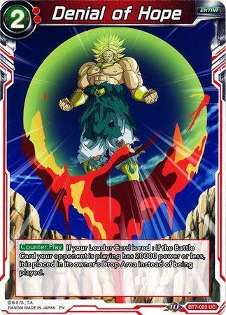 Denial of Hope (BT7-023) [Assault of the Saiyans] - for just $0.10! 