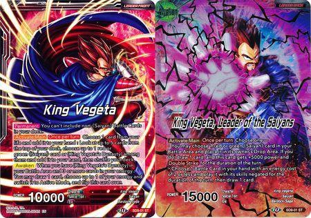 King Vegeta // King Vegeta, Leader of the Saiyans (SD9-01) [Assault of the Saiyans] - for just $0.20! 