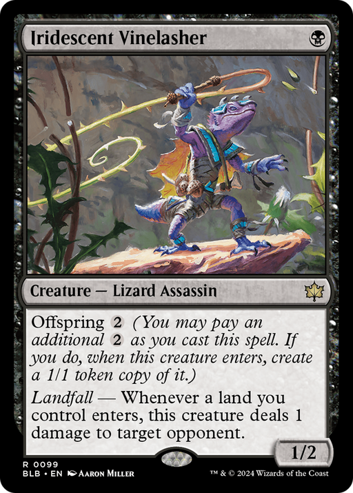 Iridescent Vinelasher (BLB-099) - Bloomburrow - for just $0.29! 