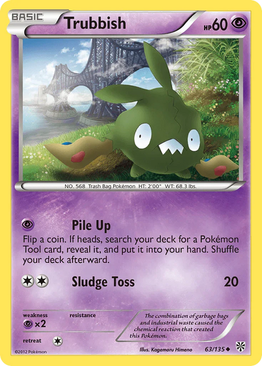 Trubbish (63/135) [Black & White: Plasma Storm] - for just $0.30! 